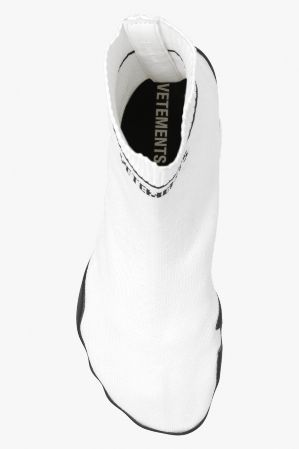 Vetements hot sale shoes white